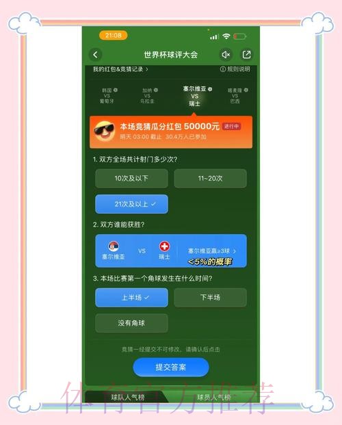 世界杯竞猜平台:覆盖多种下注方式 世界杯竞猜平台:覆盖多种下注方式